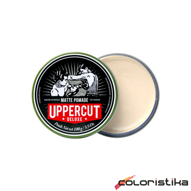 Матовая помада для волос Uppercut Deluxe Matt Pomade 100 г