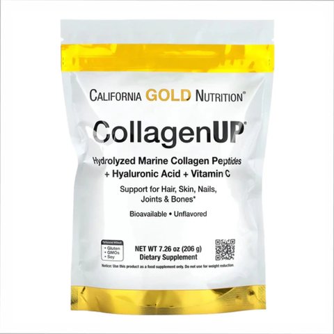 Морской коллаген California Gold Nutrition Collagen UP – 206g