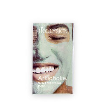 Охолоджуюча ліфтинг маска для обличчя від набряків Hollyskin Artichoke Skin Perfecting Mask пробник 10 г