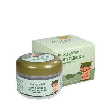 Маска для обличчя бульбашкова Bioaqua Carbonated Bubble Clay Mask, 100 г
