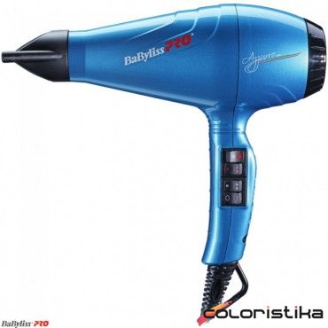 Фен для волос Babyliss PRO Azzurro Ionic 2100 Вт BAB6350IBLE