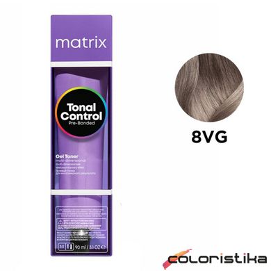 Гелевий тонер на кислотній основі Matrix Pre-Bonded Tonal Control 8VG 90 мл