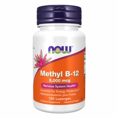 Вітамін Methyl B-12 Now Foods 5000 mcg - 120 tabs