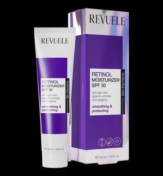 Зволожуючий денний крем для обличчя з SPF30 Revuele Retinol, 40 мл
