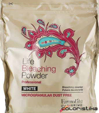 Осветлитель для волос (пудра) FarmaVita Life Bleaching белая без запаха 500 г