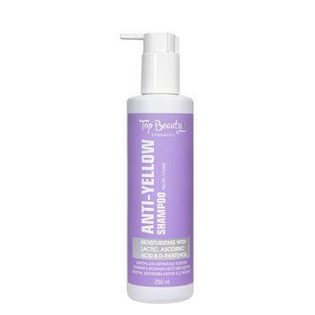 Шампунь для нейтрализации желтизны волос Top Beauty Anti-Yellow Shampoo фиолетовый 250 мл