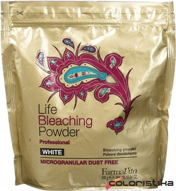 Осветлитель для волос (пудра) FarmaVita Life Bleaching белая без запаха 500 г