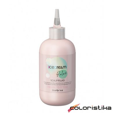 Скраб-флюид для очищения кожи головы Inebrya Scalp Fluid tri-action dermo-purifiyng 150 мл