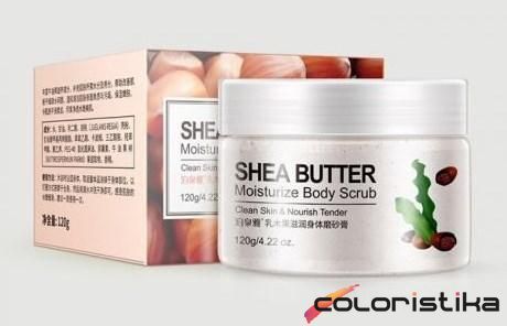 Скраб для тела Bioaqua Body Scrub Shea Butter с маслом ши 120 г BQY8648