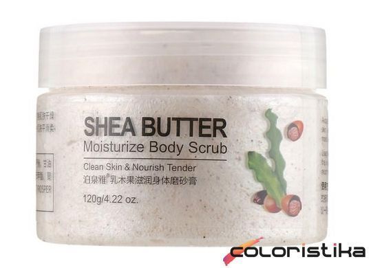 Скраб для тела Bioaqua Body Scrub Shea Butter с маслом ши 120 г BQY8648