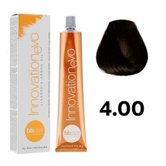 Фарба для волосся BBcos Innovation Evo 4.00 каштановий натуральний інтенсивний 100 мл