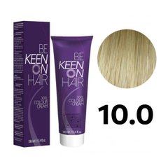 Фарба для волосся Keen Color Cream 10.0 ультра-світлий блондин 100 мл