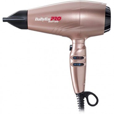 Фен для волосся BaByliss Pro Rapido Gold Rose 2200 Вт BAB7000IRGE