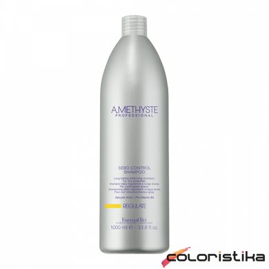 Нормализующий шампунь для жирной кожи головы FarmaVita Amethyste Regulate Sebo Shampoo 1000 мл