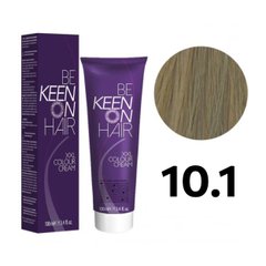 Фарба для волосся Keen Color Cream 10.1 ультра-світлий блондин попелястий 100 мл