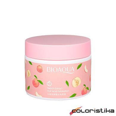 Скраб для обличчя очищуючий Bioaqua Peach Extraсt Fruit Acid Exfoliation з персиком BQY72646