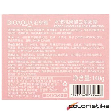 Скраб для обличчя очищуючий Bioaqua Peach Extraсt Fruit Acid Exfoliation з персиком BQY72646