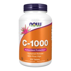 Вітамін C-1000 RH SR Now Foods - 250 tabs
