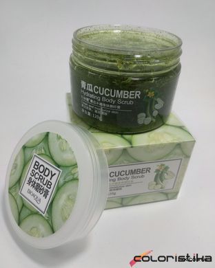 Скраб для тіла BIOAQUA Body Scrub Cucumber з екстрактом огірка зволожуючий 120 г BQY8631