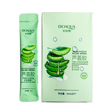 Маска для обличчя зволожуюча Bioaqua Aloe Vera з алое вера в стіках 4 мл