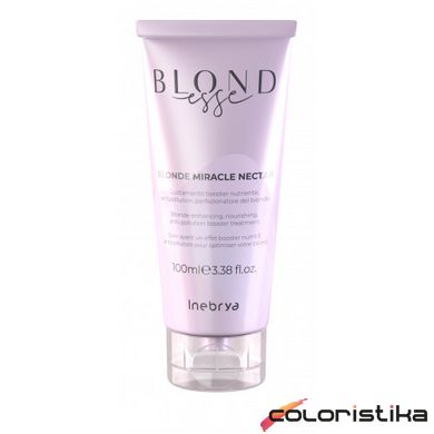 Маска для волос интенсивная питательная для блонда Inebrya Blondesse Miracle Nectar 250 мл