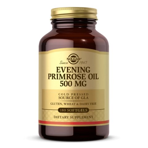 Масло вечерней примулы Solgar Evening Primrose Oil 500mg - 180 softgels