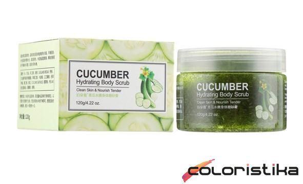 Скраб для тіла BIOAQUA Body Scrub Cucumber з екстрактом огірка зволожуючий 120 г BQY8631