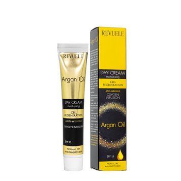 Денний крем для обличчя 25+ Revuele Argan Oil Day Cream 50 мл