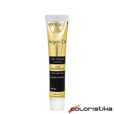 Денний крем для обличчя 25+ Revuele Argan Oil Day Cream 50 мл