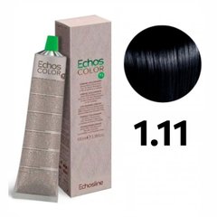 Краска для волос Echosline Echos Color 1.11 черно-синий 100 мл