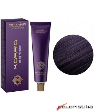 Фарба для волосся DeMira Professional Kassia Cream Hair Color 2/65 90 мл