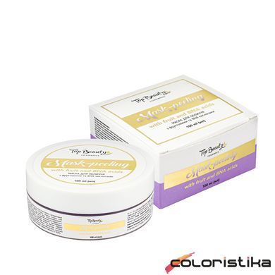 Маска пілінг для обличчя Top Beauty з AHA та BHA кислотами, 100 мл