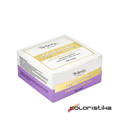 Маска пілінг для обличчя Top Beauty з AHA та BHA кислотами, 100 мл