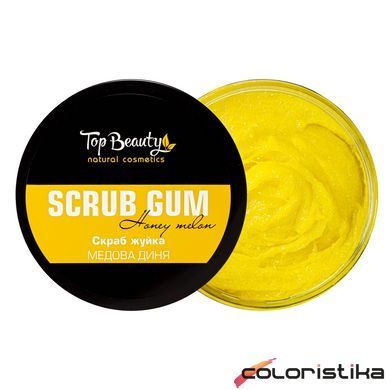 Cкраб жвачка для тела Top Beauty с ароматом дыни 250 мл