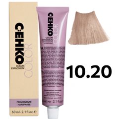 Фарба для волосся C:EHKO Color Explosion 10.20 ультра-світлий попелястий блондин 60 мл