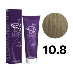 Фарба для волосся Keen Color Cream 10.8 ультра-світлий блондин перламутровий 100 мл