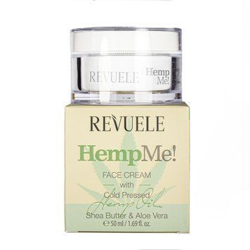 Крем для обличчя Revuele Hemp Me Face Cream With Cold Pressed 50 мл