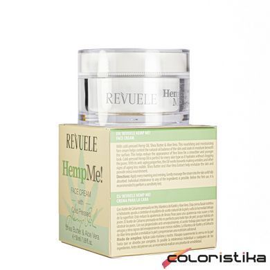 Крем для лица Revuele Hemp Me Face Cream With Cold Pressed 50 мл