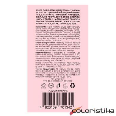 Тонер для обличчя для підтримки мікробіома шкіри Hollyskin Rice Touch Centella&Hyaluronic Acid 200 мл