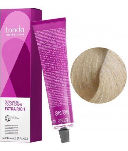 Краска для волос Londa Professional PERMANENT COLOR 10/38 Очень яркий золотисто-жемчужный блондин 60 мл