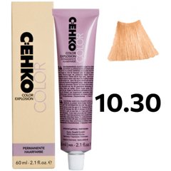 Фарба для волосся C:EHKO Color Explosion 10.30 ультра-світлий золотистий блондин 60 мл