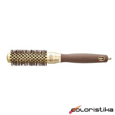 Термобрашинг Olivia Garden Expert Blowout Shine Wavy Bristles Gold&Brown 25 мм