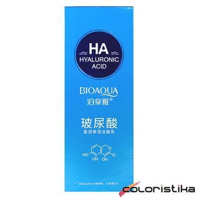 Пенка для умывания с гиалуроновой кислотой Bioaqua HA Hyaluronic Acid 100 мл