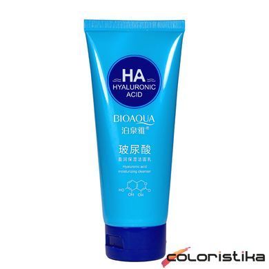 Пенка для умывания с гиалуроновой кислотой Bioaqua HA Hyaluronic Acid 100 мл