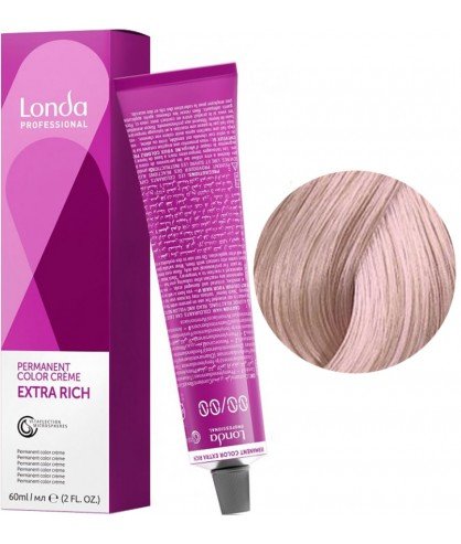 Краска для волос Londa Professional PERMANENT COLOR 10/65 Яркий фиолетово-красный блонд 60 мл