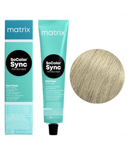 Безаммиачная краска для волос Matrix SoColor Sync Pre-Bonded Fast Neutralizing нейтрализация красного тона 90 мл