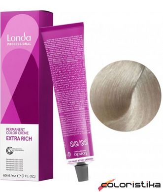 Фарба для волосся Londa Professional PERMANENT COLOR 10/8 Дуже яскравий перлинний блондин 60 мл