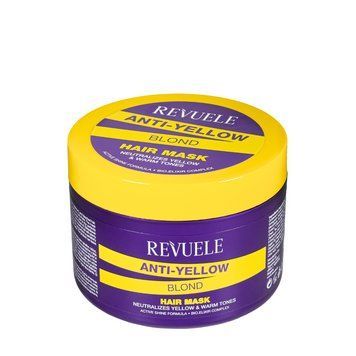 Маска для нейтралізації жовтизни волосся Revuele Anti Yellow Blond Hair Mask 500 мл