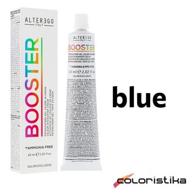 Краска для волос Alter Ego Booster Color голубой корректор 60 мл