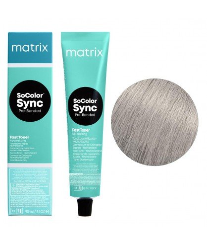 Безаммиачная краска для волос Matrix SoColor Sync Pre-Bonded Fast Neutralizing нейтрализация медного тона 90 мл